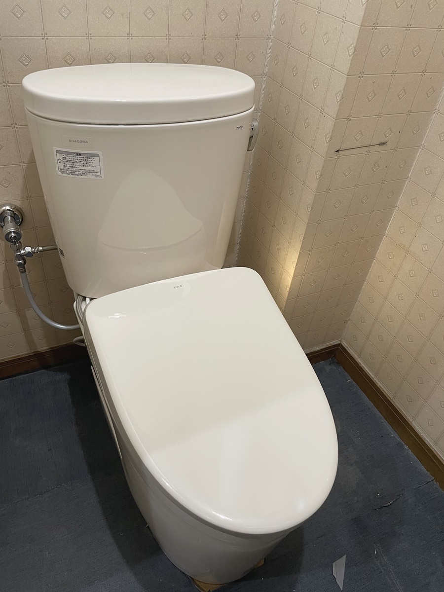 実況中継BLOG☆トイレ便器取替＆フラッシュバルブ交換☆